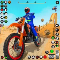 Взлом Bike Stunt Games Stunt Bike 3D (Байк стант рэмп игра Байк Джамп)  [МОД Mega Pack] - стабильная версия apk на Андроид