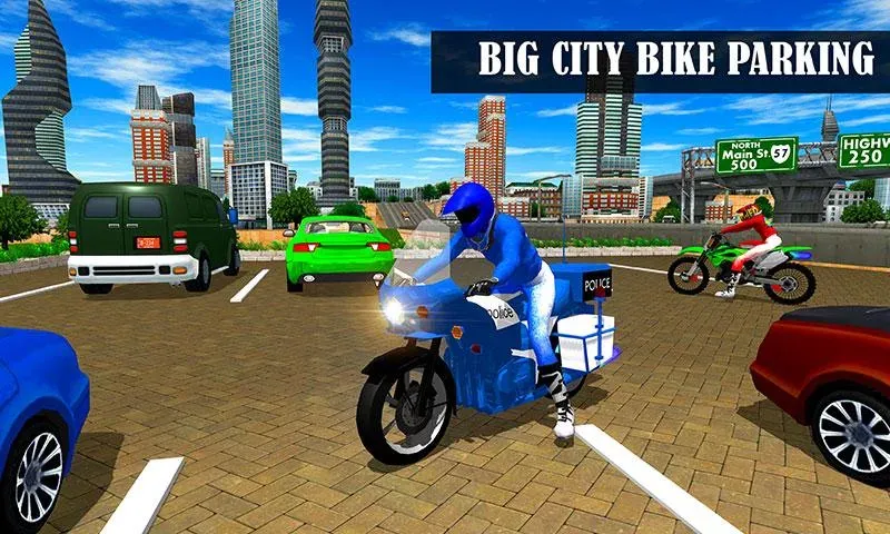 Bike Parking Moto Driving Game (Ларонг Парадахан нг Бисиклета)  [МОД Все открыто] Screenshot 3