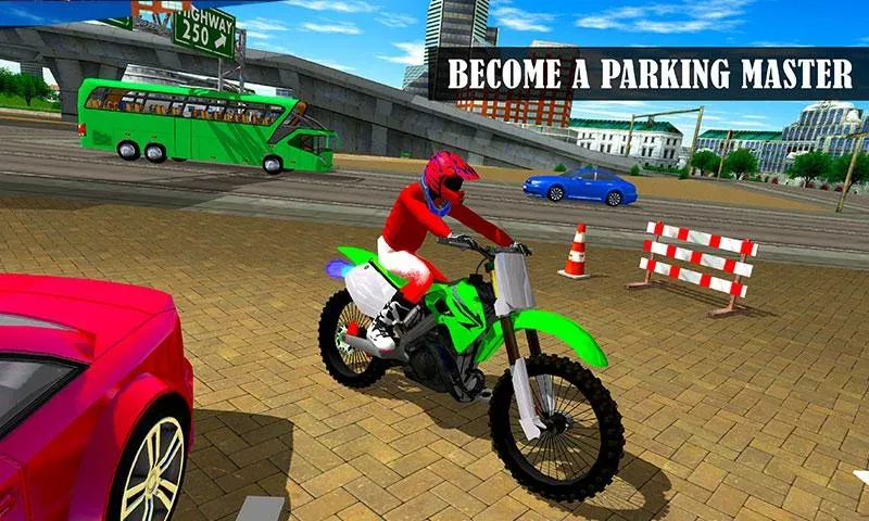 Bike Parking Moto Driving Game (Ларонг Парадахан нг Бисиклета)  [МОД Все открыто] Screenshot 4