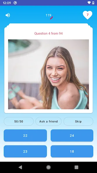 Quiz - Guess her age challenge  [МОД Много монет] Screenshot 1