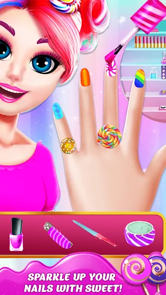 DIY Candy Makeup-Beauty Salon (ДИУАИ Мейкап)  [МОД Mega Pack] Screenshot 3