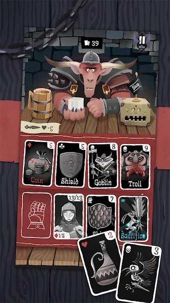 Card Crawl (Кард Кролл)  [МОД Mega Pack] Screenshot 3