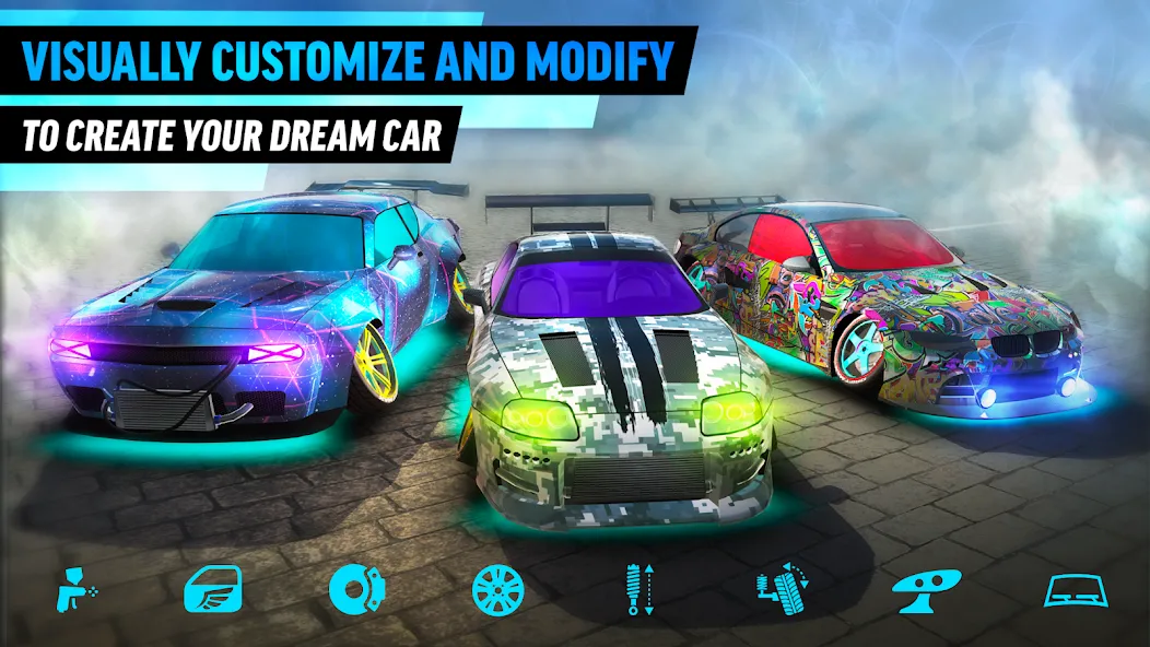 Drift Max World - Racing Game (Дрифт Макс Ворлд)  [МОД Бесконечные монеты] Screenshot 4