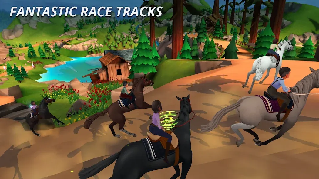 Wildshade: Fantasy Horse Races (Уайлдшейд)  [МОД Unlimited Money] Screenshot 1