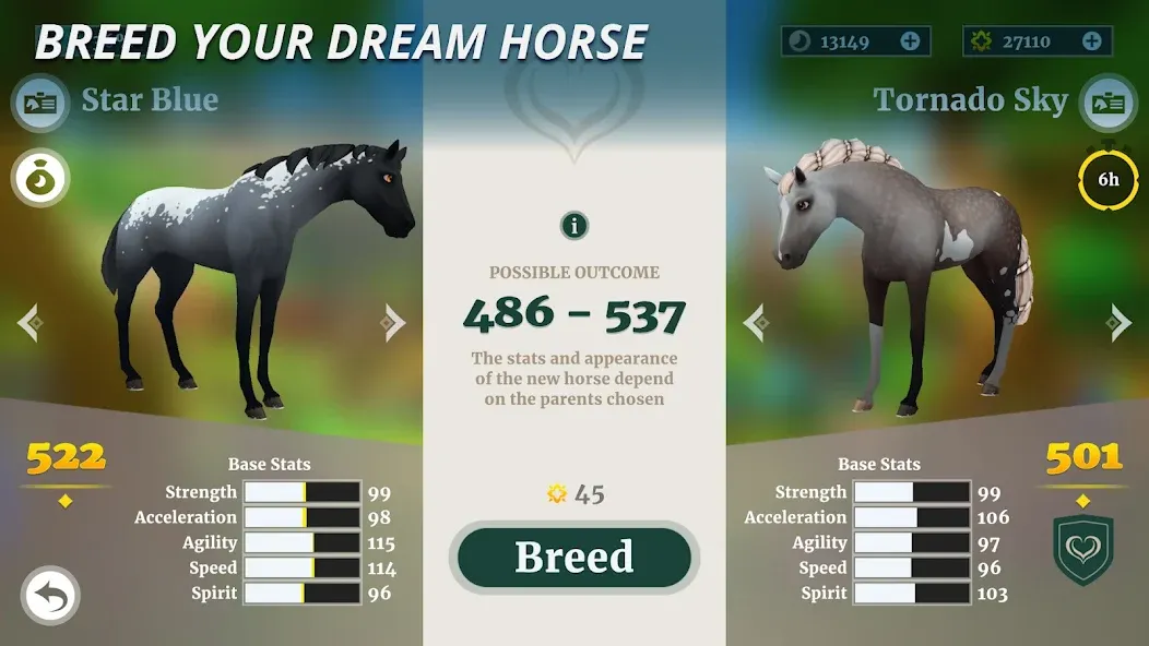 Wildshade: Fantasy Horse Races (Уайлдшейд)  [МОД Unlimited Money] Screenshot 2