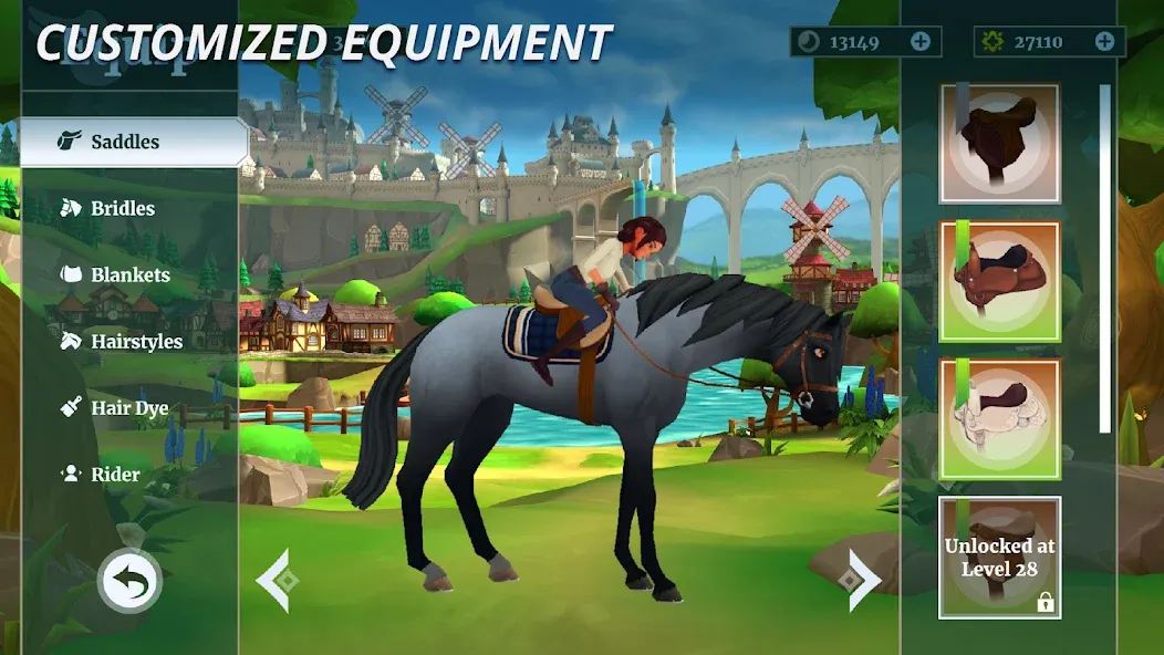 Wildshade: Fantasy Horse Races (Уайлдшейд)  [МОД Unlimited Money] Screenshot 5