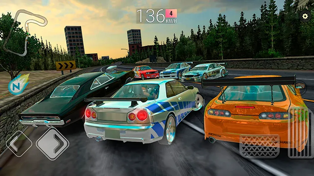 Racing in Car - Multiplayer (Рейсинг ин Кар)  [МОД Menu] Screenshot 5