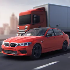 Взломанная Traffic Racer Pro : Car Games (Трафик Рейсер Про)  [МОД Все открыто] - стабильная версия apk на Андроид