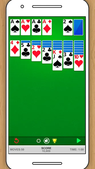 SOLITAIRE CLASSIC CARD GAME  [МОД Меню] Screenshot 1