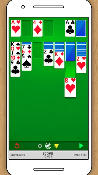 SOLITAIRE CLASSIC CARD GAME  [МОД Меню] Screenshot 2