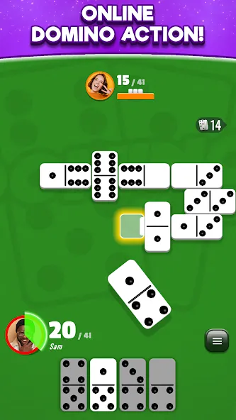 Domino Club: 1v1 Online Game (Домино Клуб)  [МОД Меню] Screenshot 1