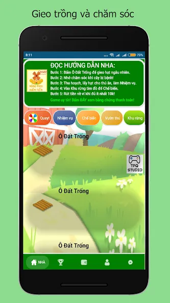 Nông Trại Kiếm Tiền Uy TínNhất  [МОД Много монет] Screenshot 2