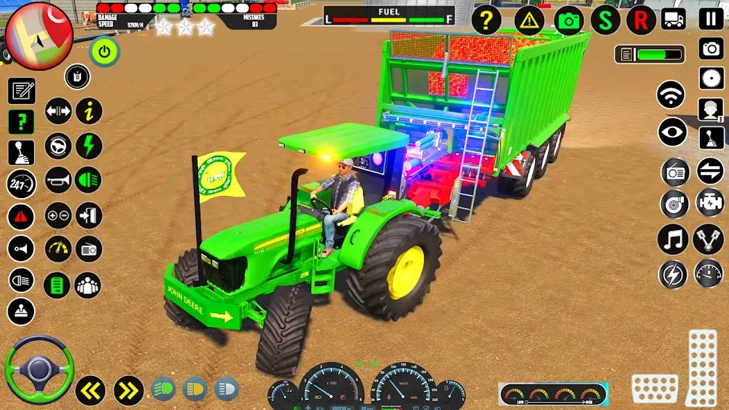 Tractor Farming Games 2023  [МОД Меню] Screenshot 2