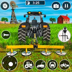 Взлом Real Tractor Driving Games (Риал Трактор Драйвинг Геймс)  [МОД Бесконечные деньги] - полная версия apk на Андроид