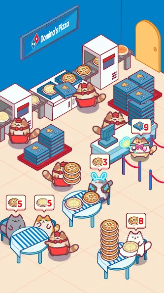 Cat Snack Bar: Cute Food Games (Кэт Снэк Бар)  [МОД Бесконечные монеты] Screenshot 5