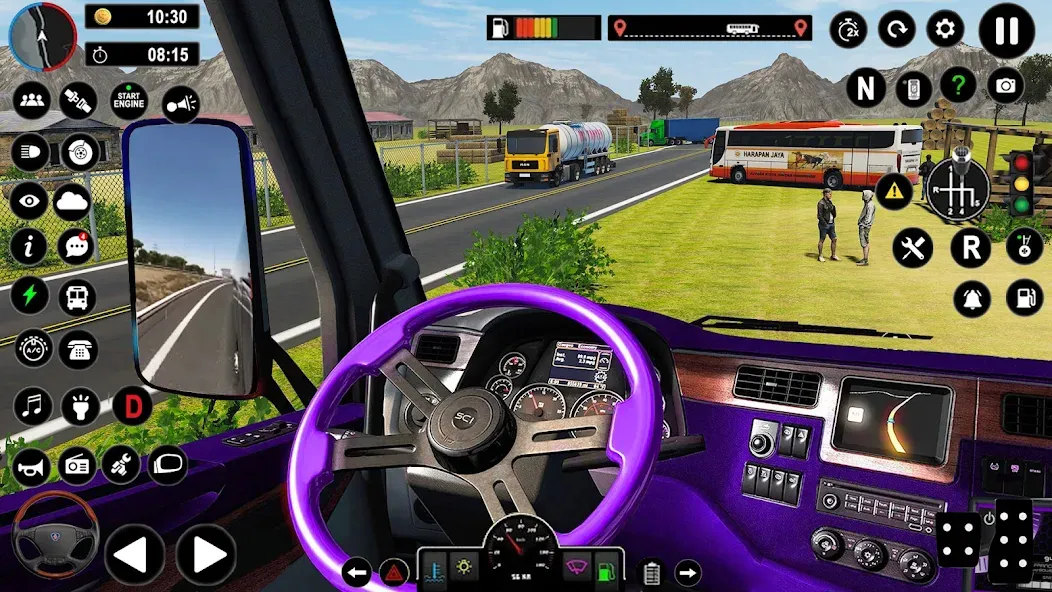 Coach Bus Games: Bus Simulator (Коуч Бас Геймс)  [МОД Меню] Screenshot 3