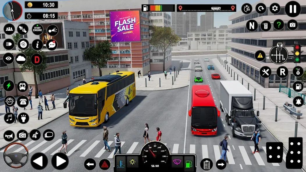 Coach Bus Games: Bus Simulator (Коуч Бас Геймс)  [МОД Меню] Screenshot 5