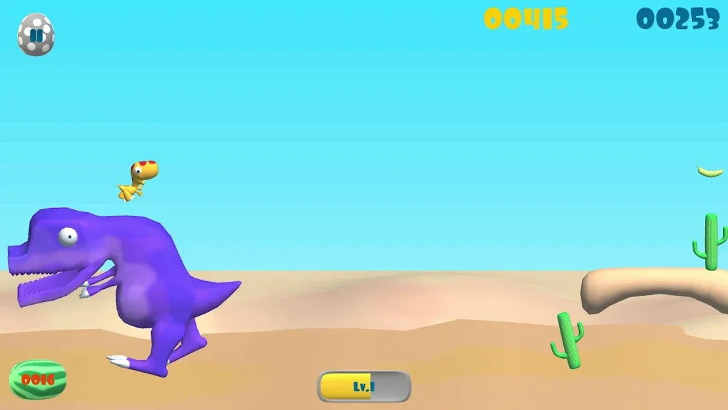 Dinosaur Run (Динозавр Ран)  [МОД Меню] Screenshot 5