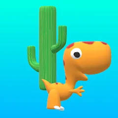 Скачать взлом Dinosaur Run (Динозавр Ран)  [МОД Меню] - полная версия apk на Андроид