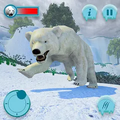 Взломанная Polar Bear Family Survival  [МОД Все открыто] - полная версия apk на Андроид