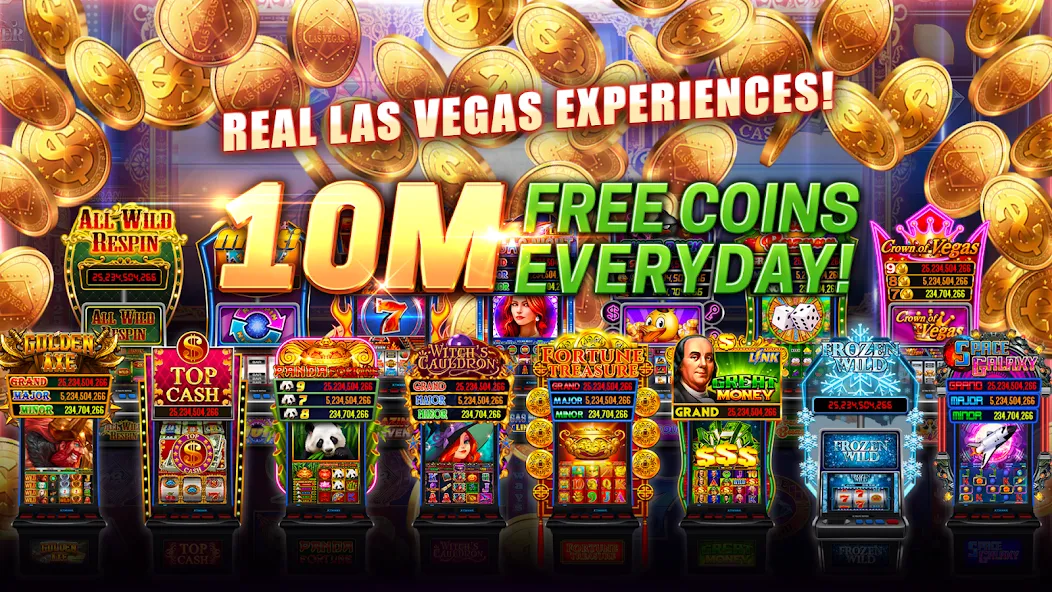 Play Las Vegas - Casino Slots (Плей Лас Вегас)  [МОД Unlimited Money] Screenshot 1