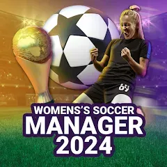 Скачать взломанную WSM - Women's Soccer Manager (ВСМ)  [МОД Много денег] - полная версия apk на Андроид