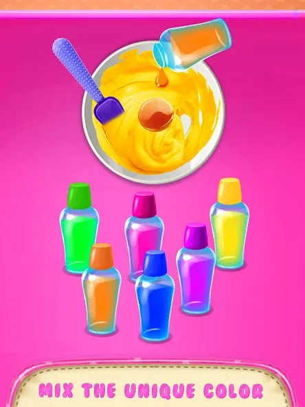 Make Fluffy Slime Maker Game  [МОД Бесконечные деньги] Screenshot 3
