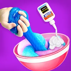 Взлом Make Fluffy Slime Maker Game  [МОД Бесконечные деньги] - полная версия apk на Андроид
