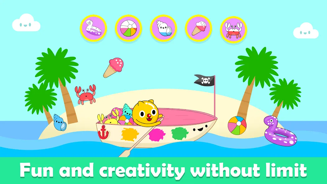 Baby Piano Kids Music Games  [МОД Unlimited Money] Screenshot 4