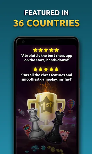 Chess Stars Multiplayer Online (Чесс Старс)  [МОД Меню] Screenshot 1