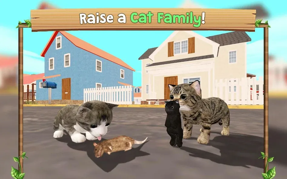 Cat Sim Online: Play with Cats  [МОД Много денег] Screenshot 1