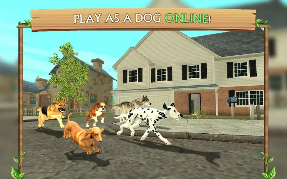 Dog Sim Online: Raise a Family  [МОД Бесконечные деньги] Screenshot 1