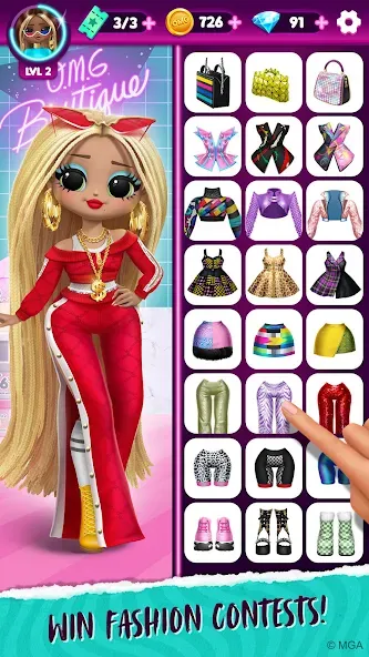 LOL Surprise! OMG Fashion Club  [МОД Бесконечные деньги] Screenshot 3