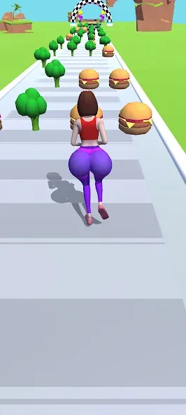 Twerk Race 3D: Belly Body Run (Тверк Рейс 3D)  [МОД Unlocked] Screenshot 2