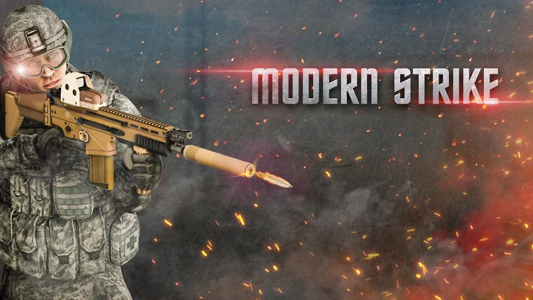 Modern Commando FPS Army Games  [МОД Меню] Screenshot 1