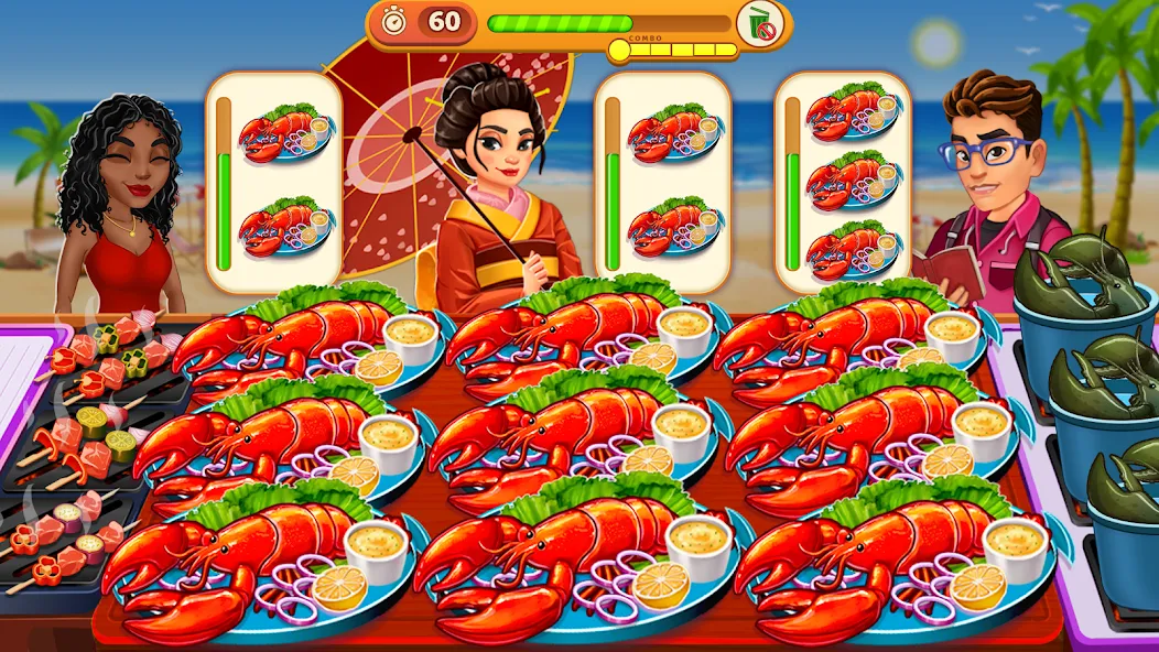 Cooking Max: Restaurant Games (Кукинг Макс)  [МОД Menu] Screenshot 2