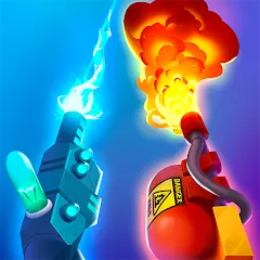 Взлом Crazy Gun Inventor (Крейзи Ган Инвентор)  [МОД Меню] - последняя версия apk на Андроид