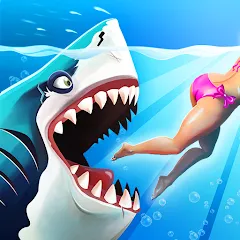 Взлом Hungry Shark World (Хангри Шарк Ворлд)  [МОД Menu] - стабильная версия apk на Андроид