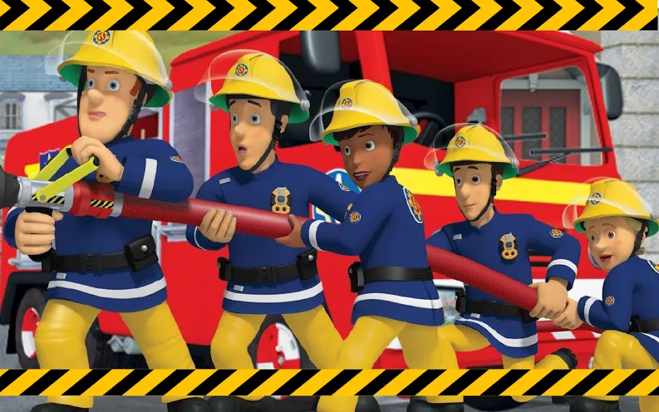 Fireman sam Truck rescue (Пожарный Сэм и спасение на грузовике)  [МОД Все открыто] Screenshot 1