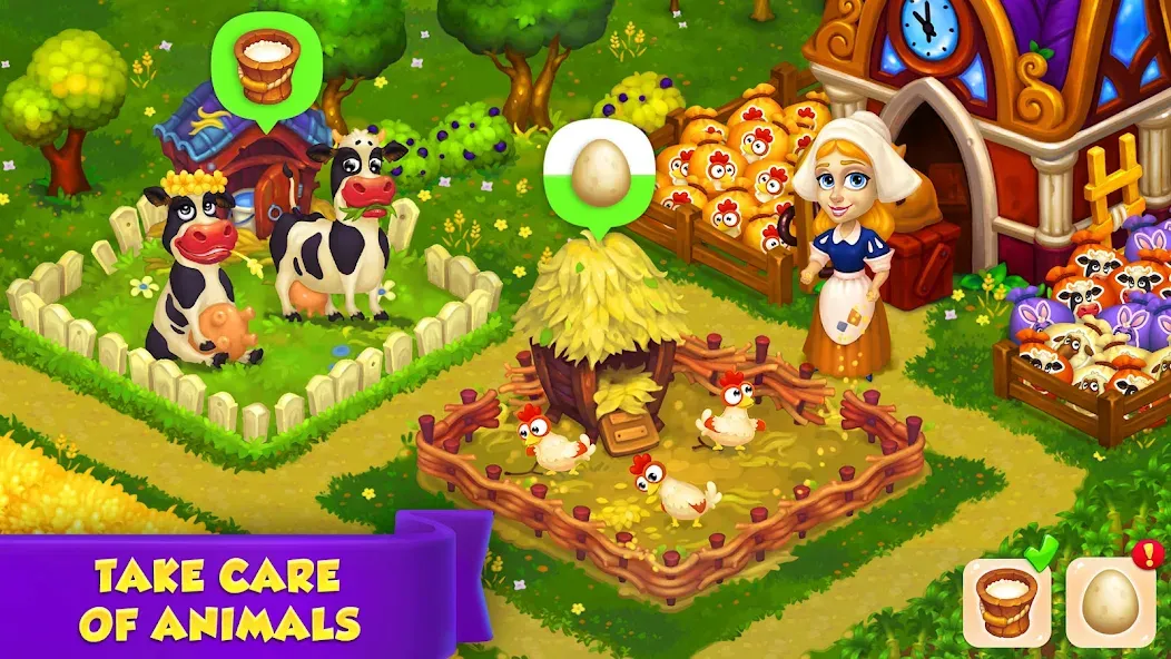 Royal Farm (Ройал Фарм)  [МОД Menu] Screenshot 2