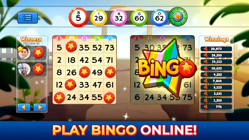 Bingo Pop: Play Live Online (Бинго Поп)  [МОД Много денег] Screenshot 1