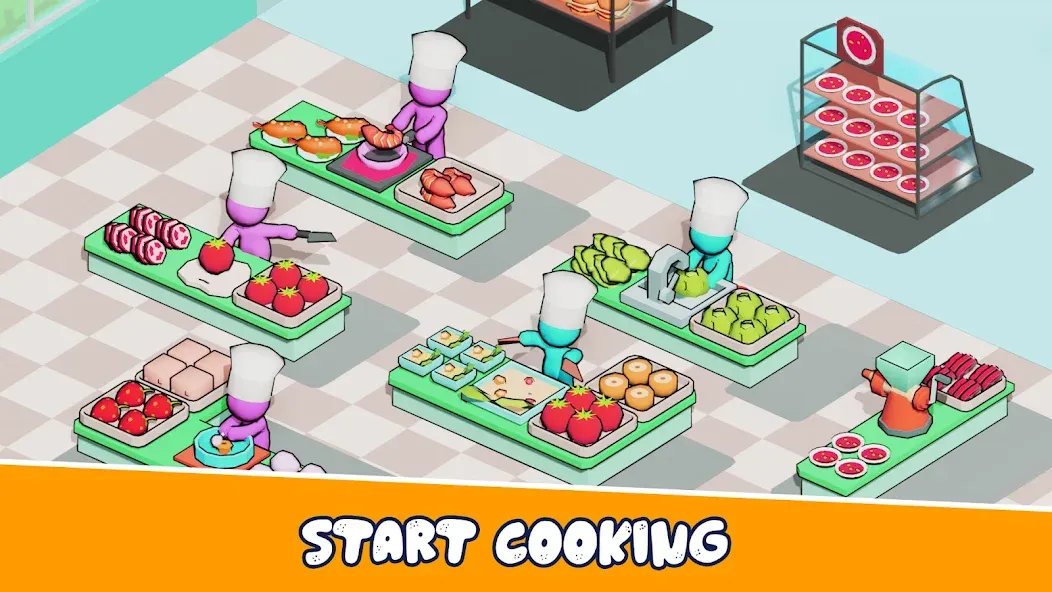 Kitchen Fever: Food Tycoon (Китчен Фивер)  [МОД Бесконечные деньги] Screenshot 3