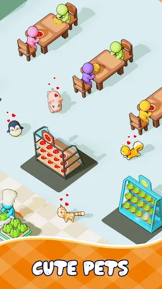 Kitchen Fever: Food Tycoon (Китчен Фивер)  [МОД Бесконечные деньги] Screenshot 5