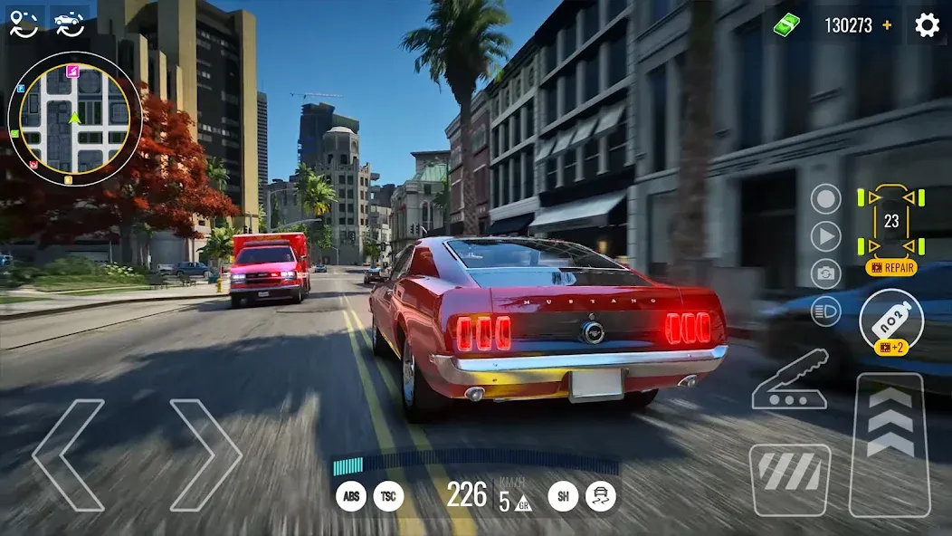 Driving Real Race City 3D (Драйвинг Реал Рейс Сити 3Д)  [МОД Бесконечные деньги] Screenshot 2