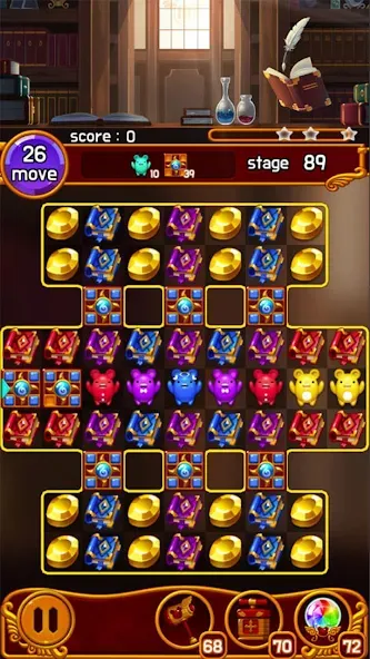 Jewel Magic Castle (Джуэл Мэджик Кэсл)  [МОД Unlocked] Screenshot 2