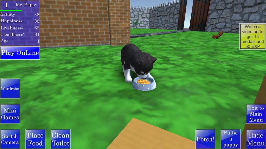 Cute Pocket Puppy 3D (Сьют Покет Паппи 3Д)  [МОД Бесконечные деньги] Screenshot 1