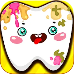 Скачать взломанную Funny Teeth kids dentist care!  [МОД Menu] - стабильная версия apk на Андроид