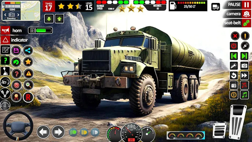 Army Truck Transport Game 2023  [МОД Unlocked] Screenshot 1