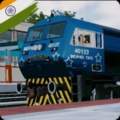 Взлом Indian Railway Simulator (Индийский железнодорожный симулятор)  [МОД Mega Pack] - стабильная версия apk на Андроид