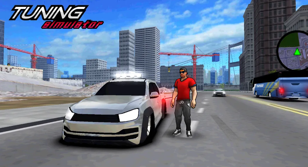 Tuning Simulator (Тюнинг Симулятор)  [МОД Бесконечные деньги] Screenshot 2